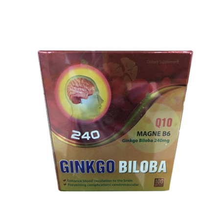  Ginkgo biloba Magie B6-Q10 240 - Tăng lưu lượng tuần hoàn