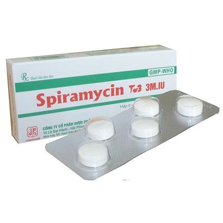 Thuốc Spiramycin - thuốc kháng sinh răng miệng 