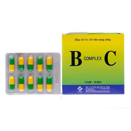 B Complex C Vidipha - Dự phòng và bổ sung thiếu hụt các vitamin nhóm B, C