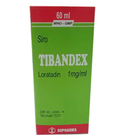 Thuốc Tibandex - Điều trị các dị ứng