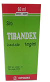 Thuốc Tibandex - Điều trị các dị ứng