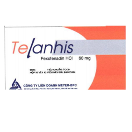 Thuốc Telanhis - Chống dị ứng