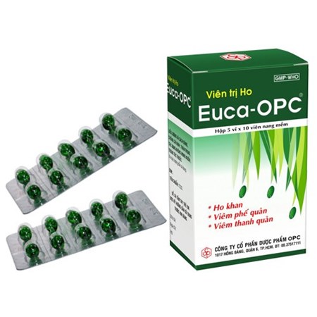 Thuốc EUCA-OPC hộp 50 viên – Điều trị các chứng ho khan