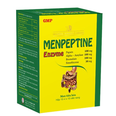 MENPEPTIN - Hỗ trợ tiêu hóa