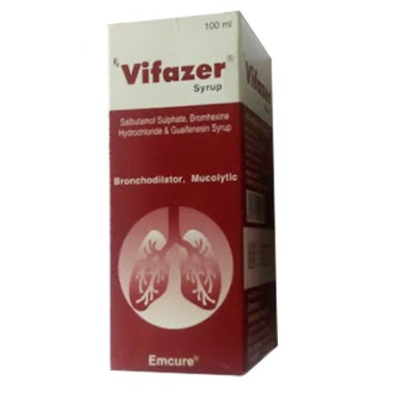 Thuốc Vifazer Syr.100ml - Thuốc Điều Trị Các Bệnh Đường Hô Hấp
