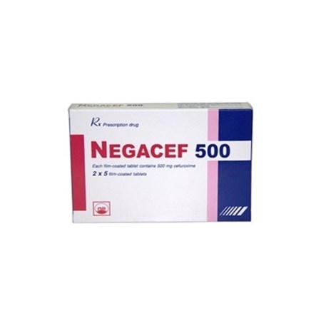 Thuốc Negacef 500mg -Thuốc điều trị nhiễm khuẩn