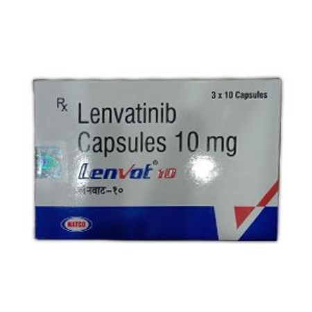 Lenvat 10 (Lenvatinib) - Hỗ trợ điều trị ung thư tuyến giáp của Án Độ