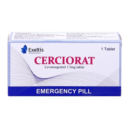 Thuốc Cerciorat - Thuốc tránh thai khẩn cấp