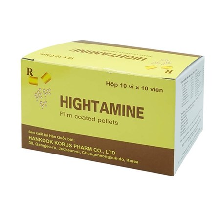 Thuốc Hightamine - Hỗ trợ tăng cường bổ sung vitamin