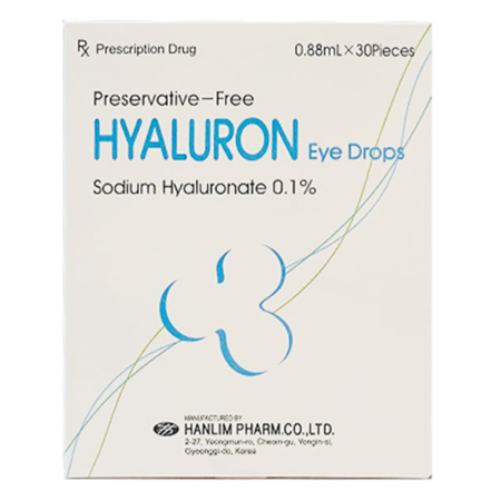Thuốc Hyaluron Eye Drops - Điều trị bệnh về mắt 