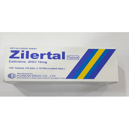 Thuốc Zilertal tablet - Thuốc điều trị mè đay