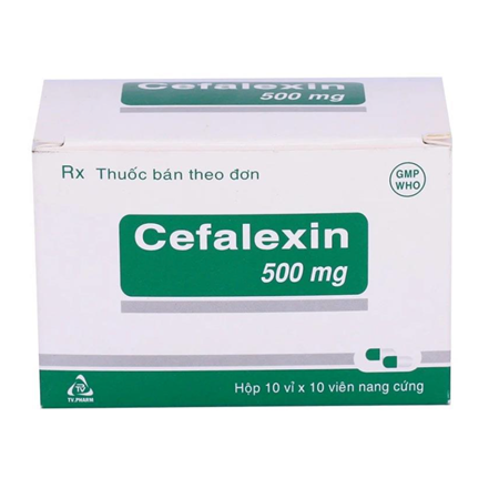 Thuốc TV-Cefalexin 500mg - Điều trị nhiễm khuẩn