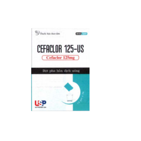 Thuốc Cefaclor 125 - US - Điều trị nhiễm khuẩn 