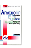Thuốc Amoxicilin 250mg/ 5ml - Thuốc điều trị nhiễm khuẩn hiệu quả