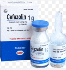 Thuốc Cefazolin 1g  điều trị các bệnh nhiễm khuẩn.