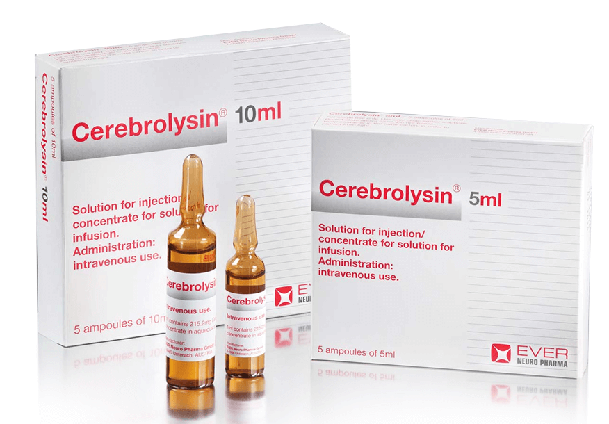 Cerebrolysin thuộc nhóm dinh dưỡng giúp bảo vệ tế bào thần kinh