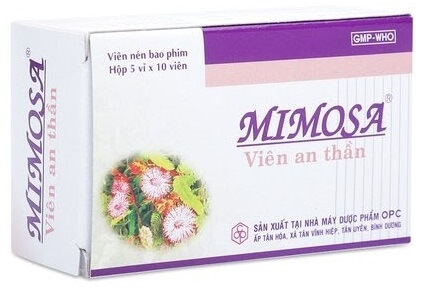 Thuốc Mimosa - thuốc an thần điều trị mất ngủ