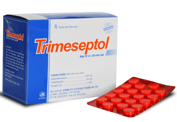 Quy cách đóng gói thuốc Trimeseptol
