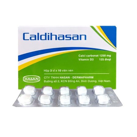 Thuốc Caldihasan - Phòng ngừa thiếu hụt canxi