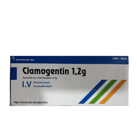 Thuốc Clamogentin 1,2g - Thuốc điều trị nhiễm khuẩn hiệu quả