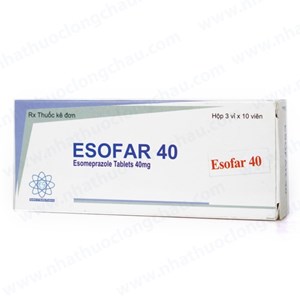 Thuốc Esofar 40 - Điều trị loét dạ dày – tá tràng