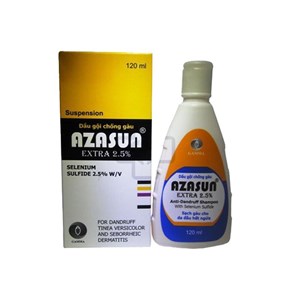 Thuốc Azasun Extra 2,5% - Dầu Gội Chống Gàu