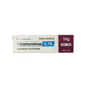Thuốc Chamcromus 0.1% - Điều trị bệnh viêm da cho người lớn