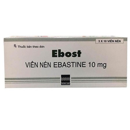 Thuốc Ebost - Điều trị viêm mũi dị ứng theo mùa hoặc quanh năm