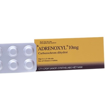 Thuốc Adrenoxyl - Thuốc tác dụng lên quá trình đông máu