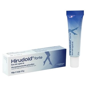Thuốc Hirudoid forte - Kem điều trị viêm tĩnh mạch