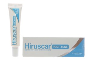 Thuốc Hiruscar post acne tuýp 10g- Trị mụn,sẹo, thâm