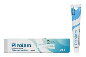 Thuốc Pirolam - Gel điều trị nấm ngoài da, nấm móng