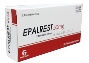 Thuốc Epalrest 50mg - Điều trị các biến chứng thần kinh do đái tháo đường