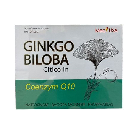 Thuốc Ginkgo Biloba Citicolin - Hoạt huyết dưỡng não