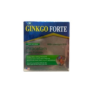 Thuốc Ginkgo Forte With Coenzym Q10 - Viên Uống Hoạt Huyết Dưỡng Não