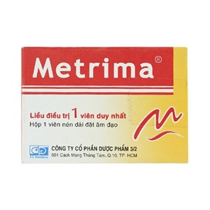 Thuốc Metrima - Viên Nén Đặt Âm Đạo