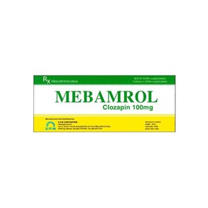 Thuốc Mebamrol - Điều Trị Tâm Thần Phân Liệt