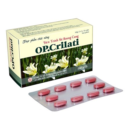 Thuốc Op Crilati - Hỗ trợ điều trị U xơ tử cung