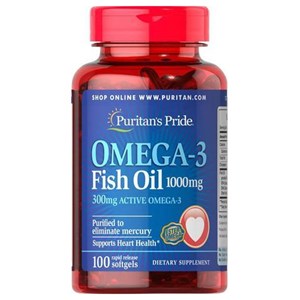 Thuốc Omega 3 Fish Oil 1000mg - Dầu cá bổ mắt
