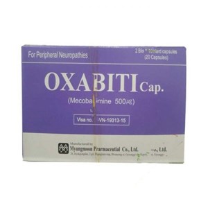 Thuốc Oxabiti Cap - Điều trị các bệnh lý thần kinh ngoại biên