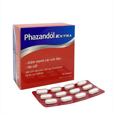 Thuốc Phazandol Extra - Giảm đau, hạ sốt