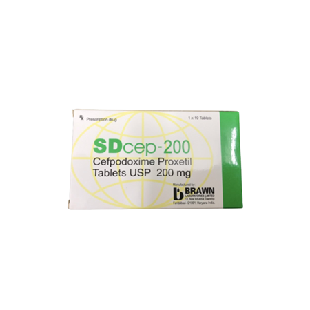 Thuốc SD-Cep 200 - Trị nhiễm khuẩn 
