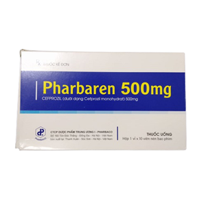 Thuốc Pharbaren 500mg - Điều trị nhiễm khuẩn