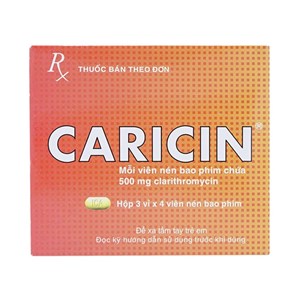 Thuốc Caricin - Điều trị nhiễm khuẩn