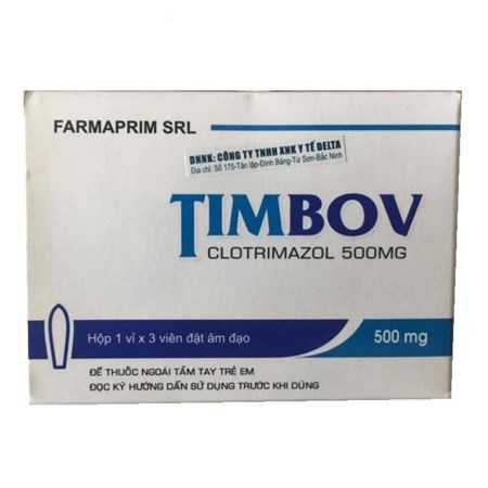 Thuốc Timbov - Điều trị viêm nhiễm âm đạo