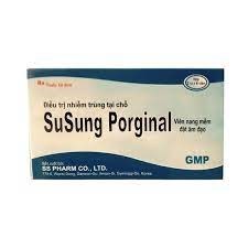 Thuốc Susung Porginal - Điều trị bênh viêm âm đạo