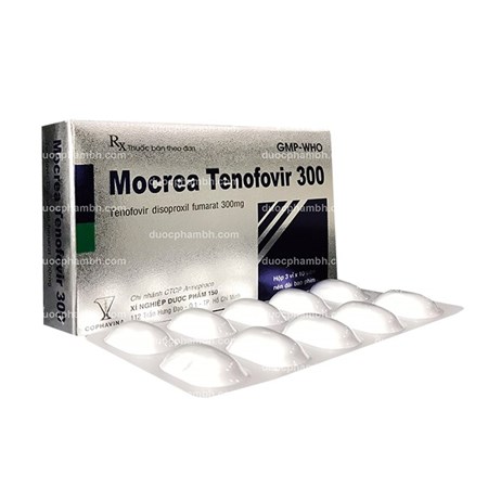 Thuốc Mocrea Tenofovir - Điều trị viêm gan siêu vi B mạn tính