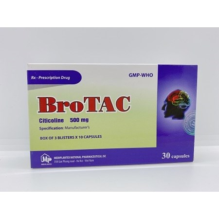 Thuốc Brotac - Điều trị các bệnh về não bộ, thần kinh