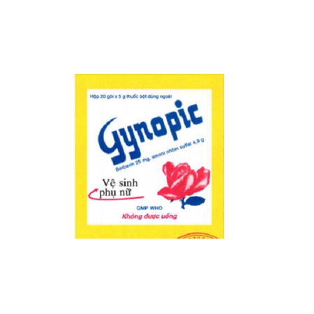 Gynopic - Gói bột pha rửa phụ khoa