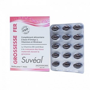 Thuốc Suveal Grossesse - Bổ sung 18 loại vitamin và khoáng chất cho bà bầu